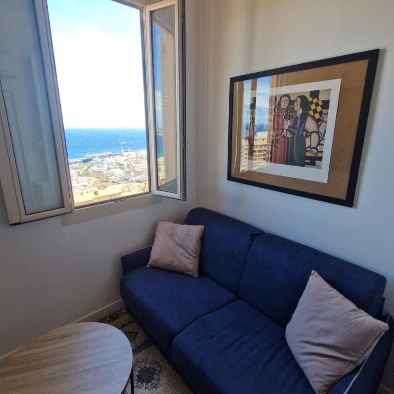 Studio Monaco - Amazing view - 7 mn walk to Casino - Appartement 1 Chambre - 7