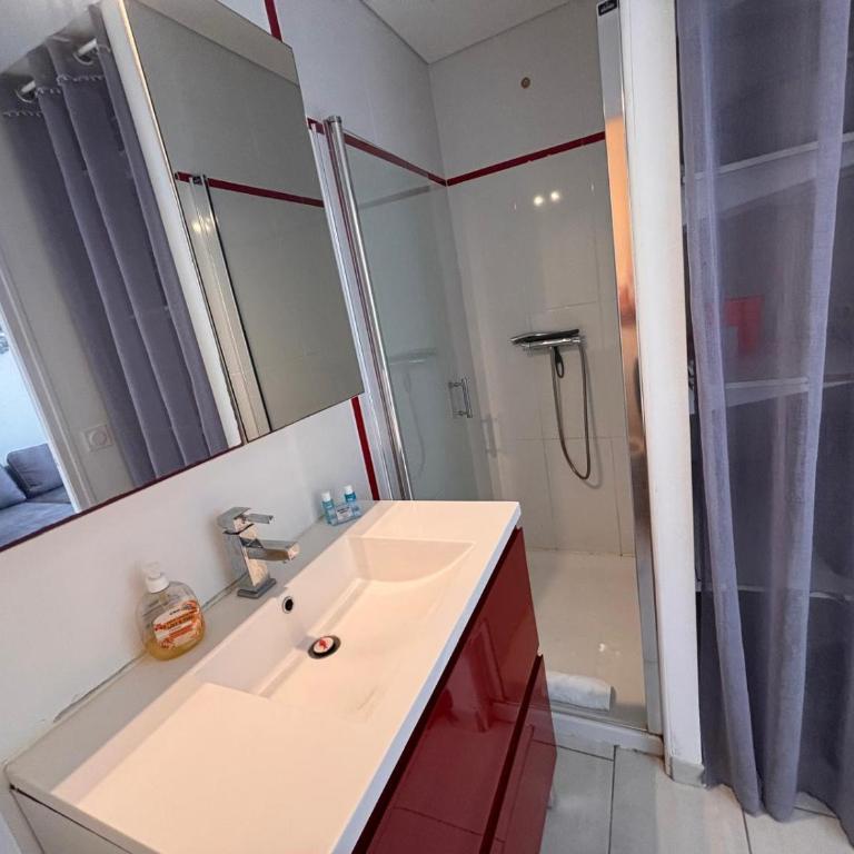 Idéal 5 Pers Terrasse, Parking, Plage - Appartamento con 1 Camera da Letto - 8