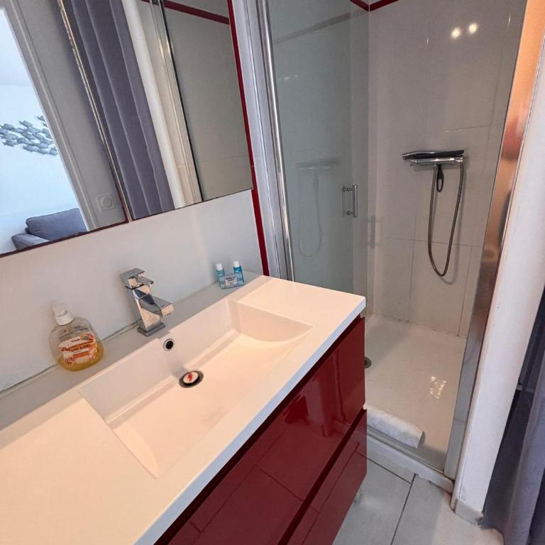 Idéal 5 Pers Terrasse, Parking, Plage - Appartamento con 1 Camera da Letto - 15