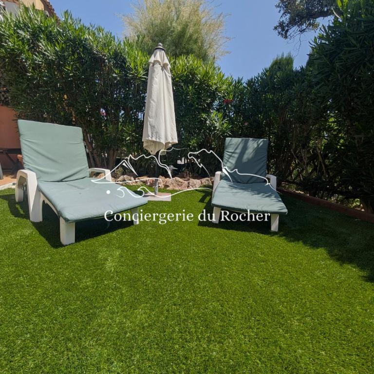 Maison 6 personnes au calme avec piscine, golf, tennis - Maison de Vacances 3 Chambres - 5