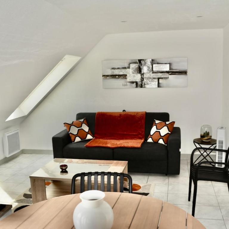 Perros Guirec Trestraou T2 avec terrasse - One-Bedroom Apartment - 1