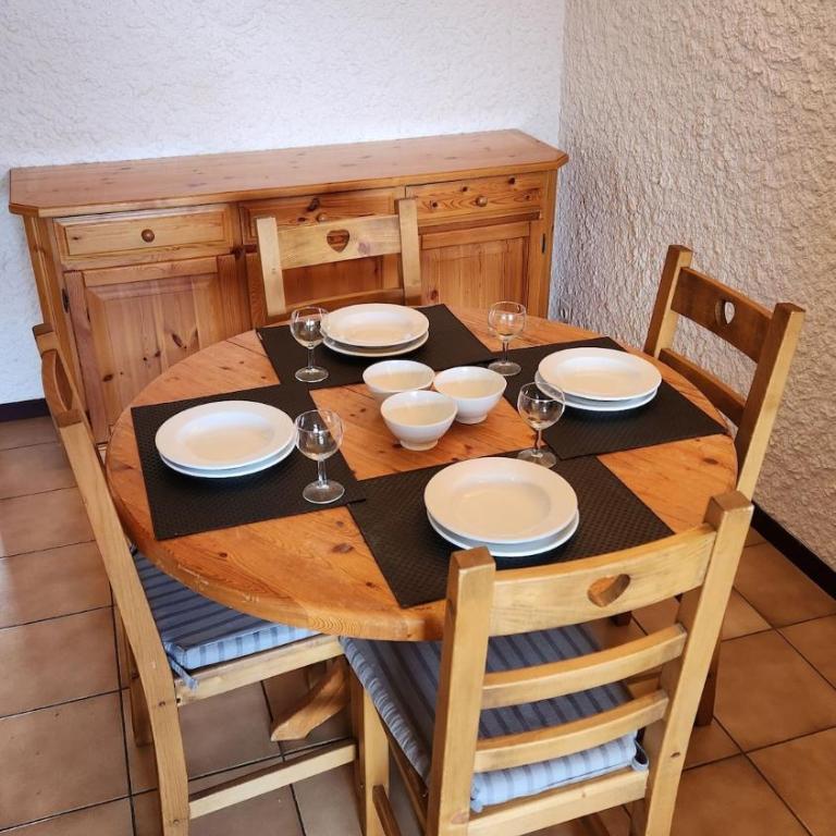 Central Les Gets 1 Bed Apartment With Balconies - Apartment mit 1 Schlafzimmer - 18