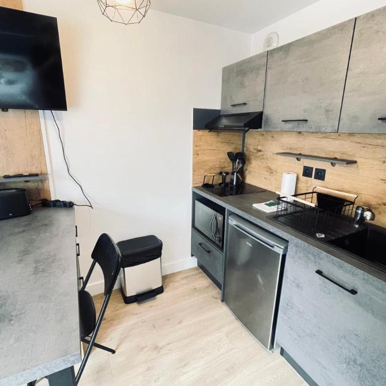 Studio avec balcon et Wifi à Toulouse - Studio - 3