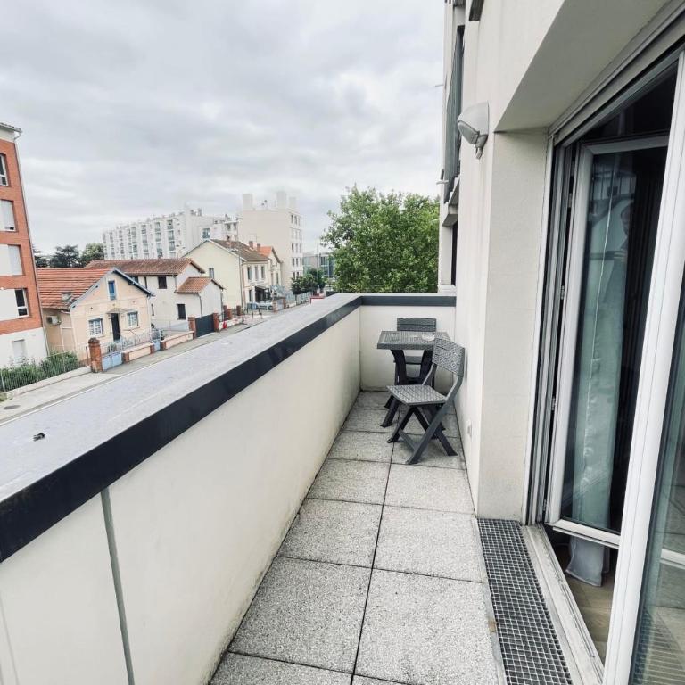 Studio avec balcon et Wifi à Toulouse - Studio - 10