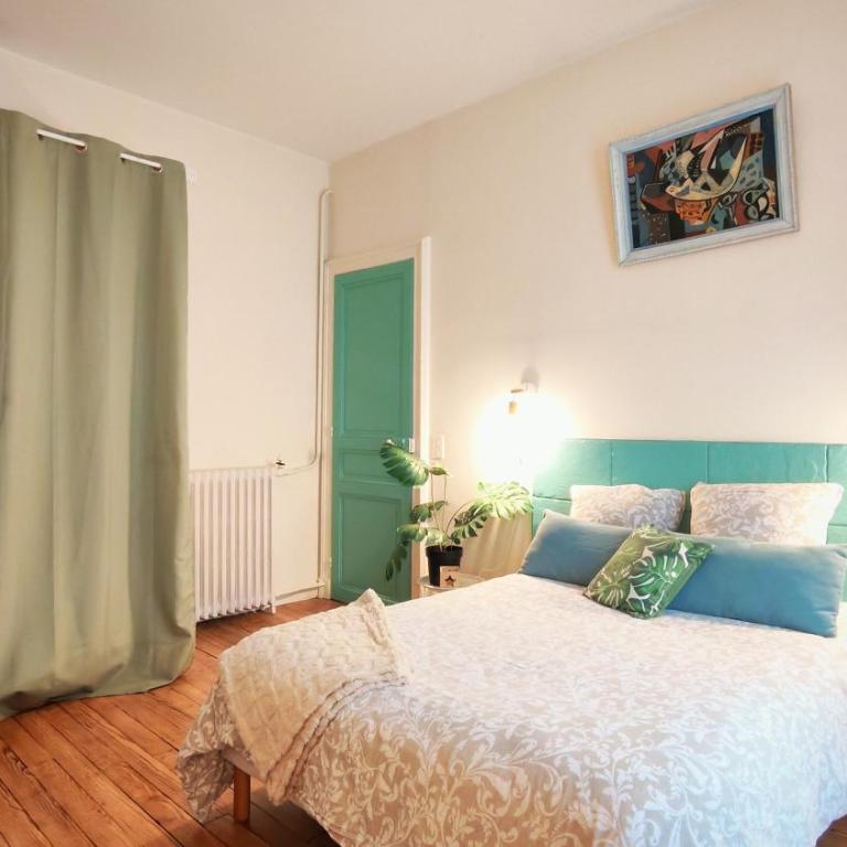 Cosy Hortensia et Lys -Clémenceau Hypercentre - 3 parkings - Appartement 5 Chambres - 19