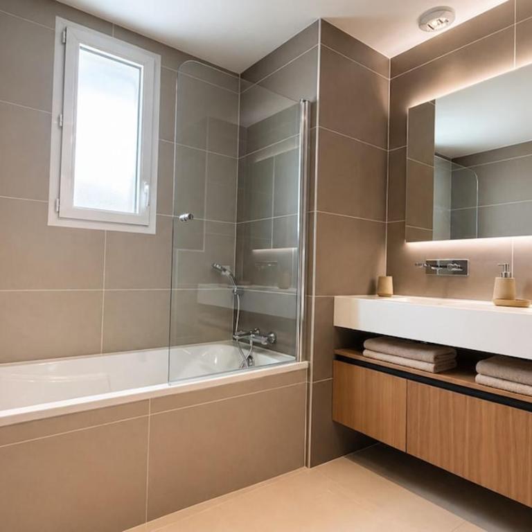 Les Cyclades Vue mer panoramique & Jacuzzi - Three-Bedroom Apartment with Sea View - 13