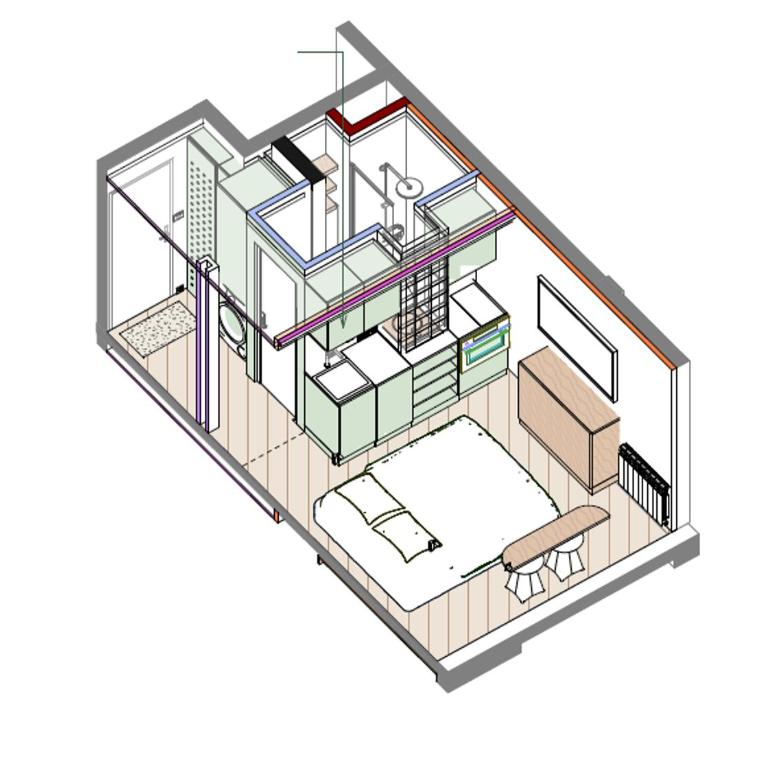 Funiculaire collection - Studio mit Balkon - 35