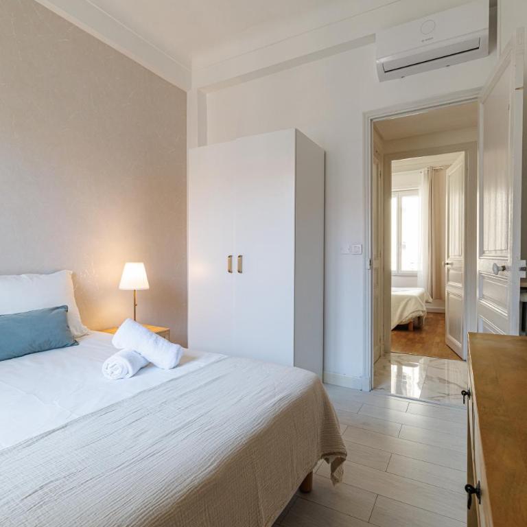 Nice Apt - City Center, Wifi, AC, 2-6 Pers - Appartement 2 Chambres - 2