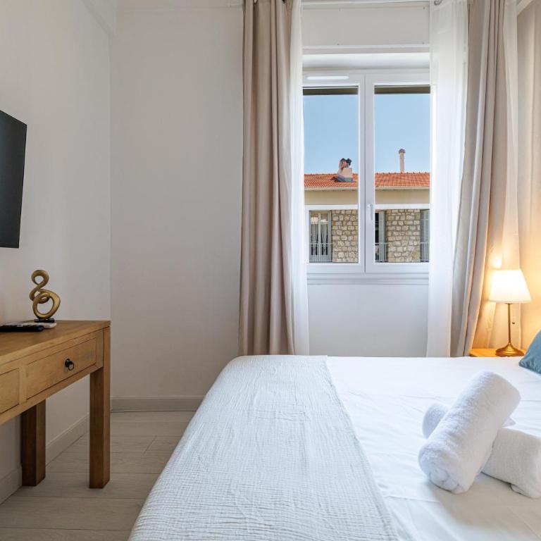 Nice Apt - City Center, Wifi, AC, 2-6 Pers - Appartement 2 Chambres - 14