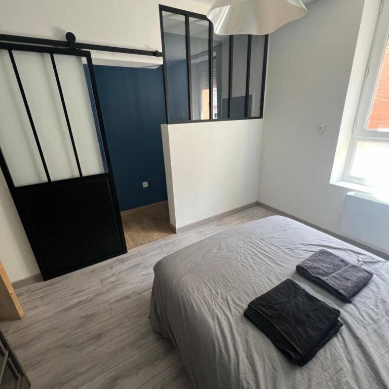 Grand appart - 1 Mai - Gare - 6 couchages - 2 douches - Clim - Apartment mit 2 Schlafzimmern - 4