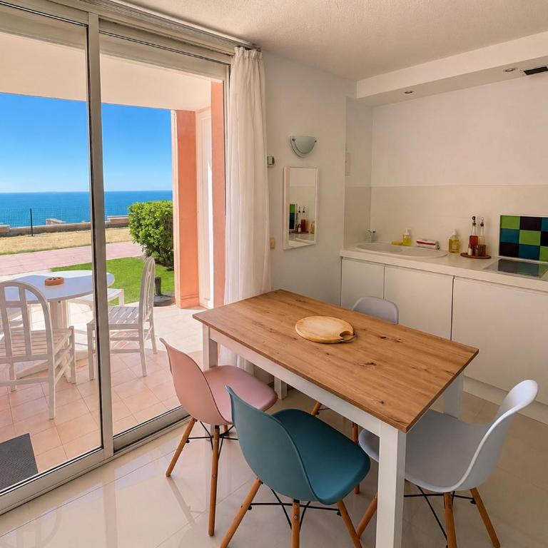 "472" Superbe studio Terrasse vue mer, WiFi, Parking - Studio mit Meerblick - 2