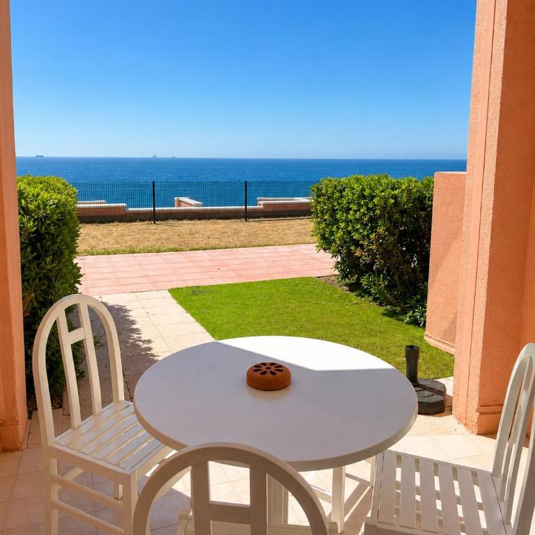 "472" Superbe studio Terrasse vue mer, WiFi, Parking - Studio mit Meerblick - 3