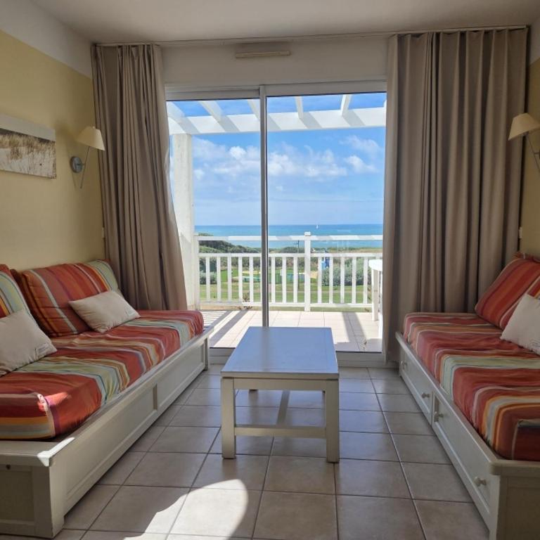 Appartement spacieux T2 Vue Mer- Les Sables d'Olonne - Appartamento con 1 Camera da Letto e Vista Oceano - 6