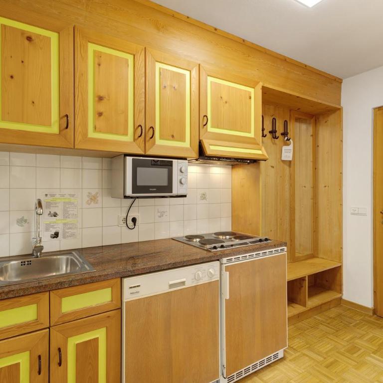 Residence Ciasa Ulli - Apartment mit 1 Schlafzimmer und Gartenblick - 15