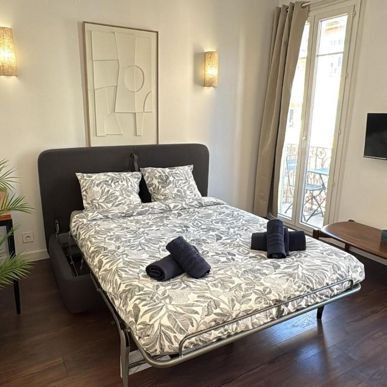 Nice Renting - 47 ARSON - Elegance & Serenity Balcony Private Parking - Appartement 1 Chambre avec Balcon et Vue sur la Ville - 16