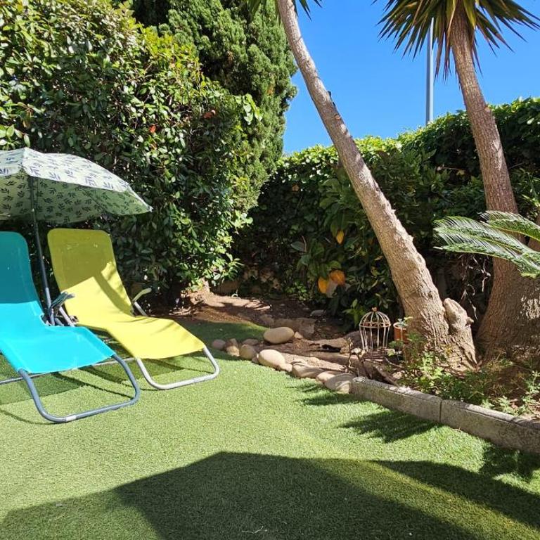 Grand T2 60M² /Jardin 50M² plein sud /Mer à pieds - Apartment mit 1 Schlafzimmer und Garten - 2