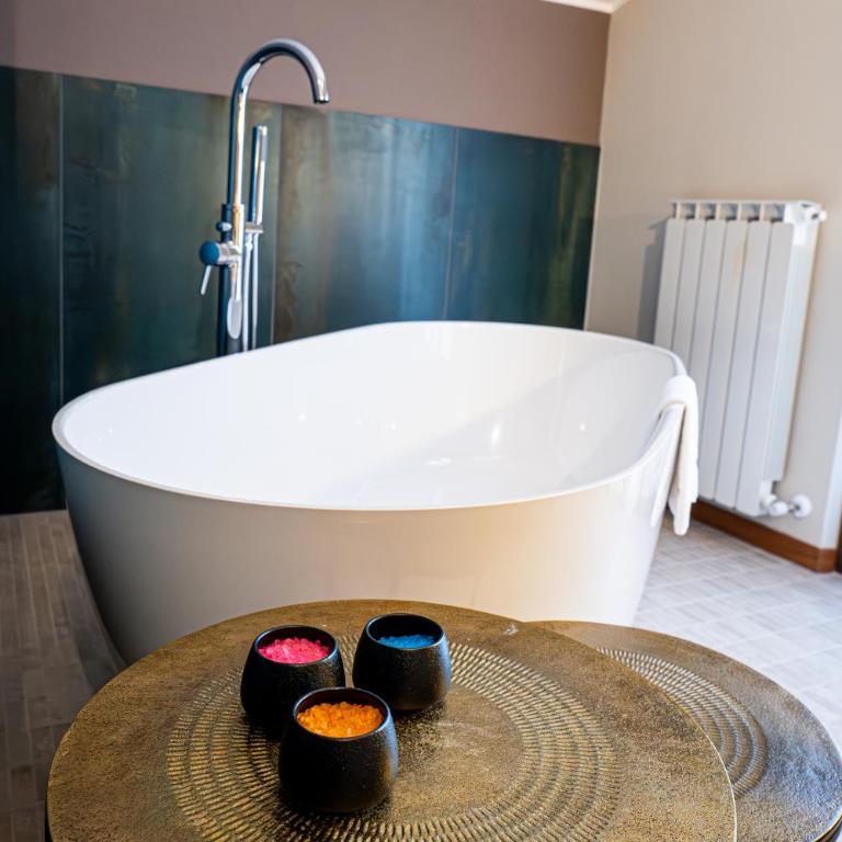 La Ginestra in Fiore Camere - Habitación Doble Deluxe con bañera - 17