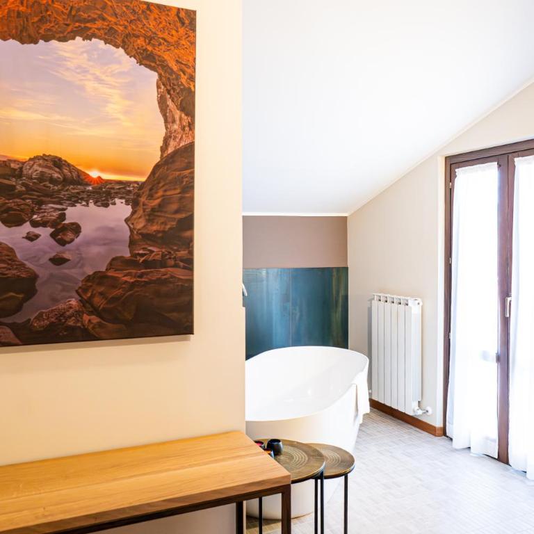 La Ginestra in Fiore Camere - Habitación Doble Deluxe con bañera - 22