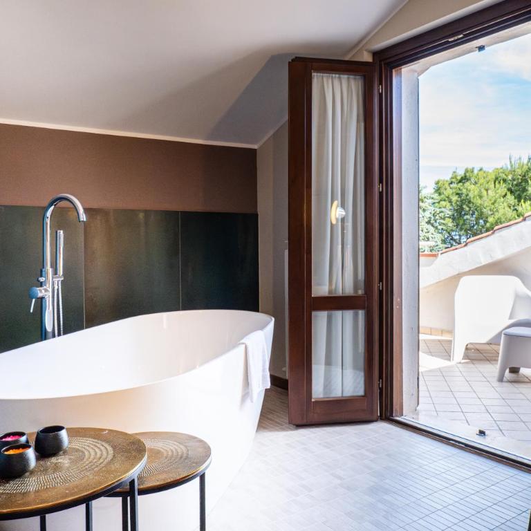 La Ginestra in Fiore Camere - Habitación Doble Deluxe con bañera - 27