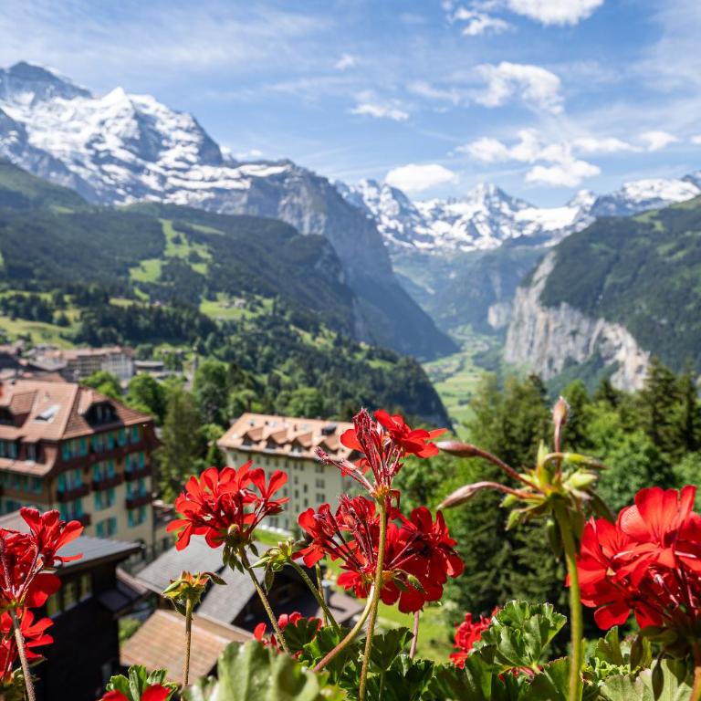 Hotel Alpenruhe - Vintage Design Hotel - Einzelzimmer mit Balkon und Bergblick - 11