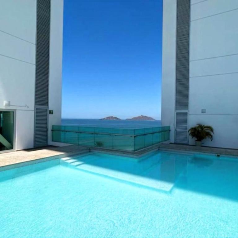 Torre Eme Azul Celeste de Lujo Frente Playa y Malecon - Appartement 1 Chambre - 22