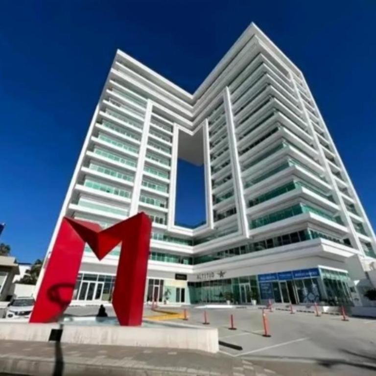 Torre Eme Azul Celeste de Lujo Frente Playa y Malecon - Appartement 1 Chambre - 28
