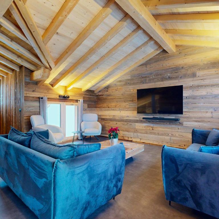 Chalet 5* avec spa et jacuzzi · 15 personnes · accès pistes · parking privé - Chalet 3 Chambres - 5