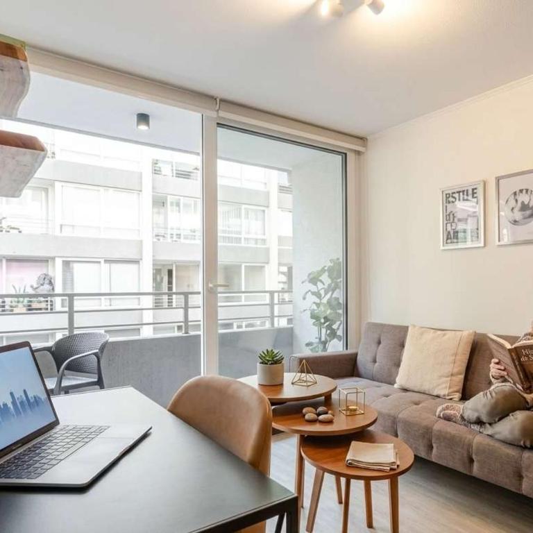 HOM I WiFi, AA, Gym, Lavanderia, Metro Parque Almagro - Apartment - 2