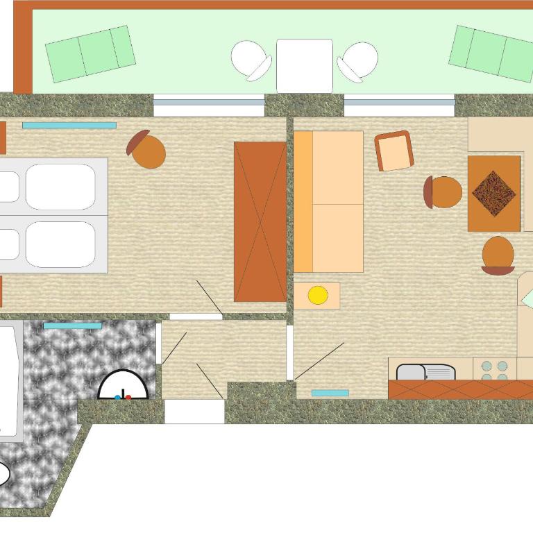 Apartmenthaus Erna Bad Hofgastein - Appartamento con 1 Camera da Letto - 2
