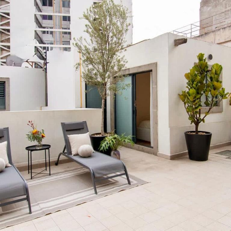 CASA SOUL - Stylish 9BR Villa with Rooftop in Condesa - Villa de 1 dormitorio - 28