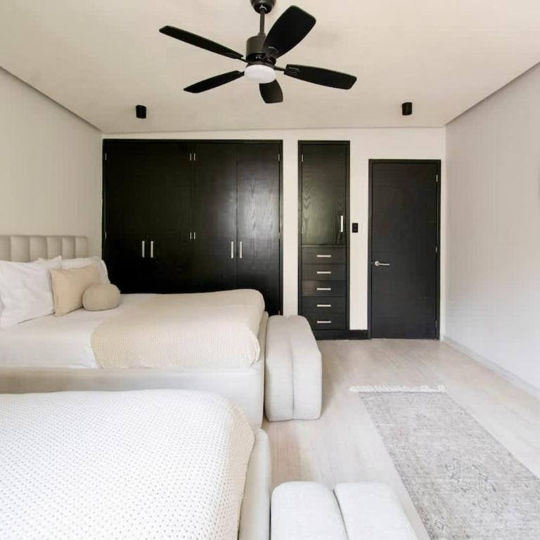 CASA SOUL - Stylish 9BR Villa with Rooftop in Condesa - Villa de 1 dormitorio - 77