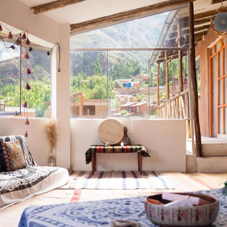 Colibri Wasi Pisac - Habitación Doble con vistas a la montaña - 7