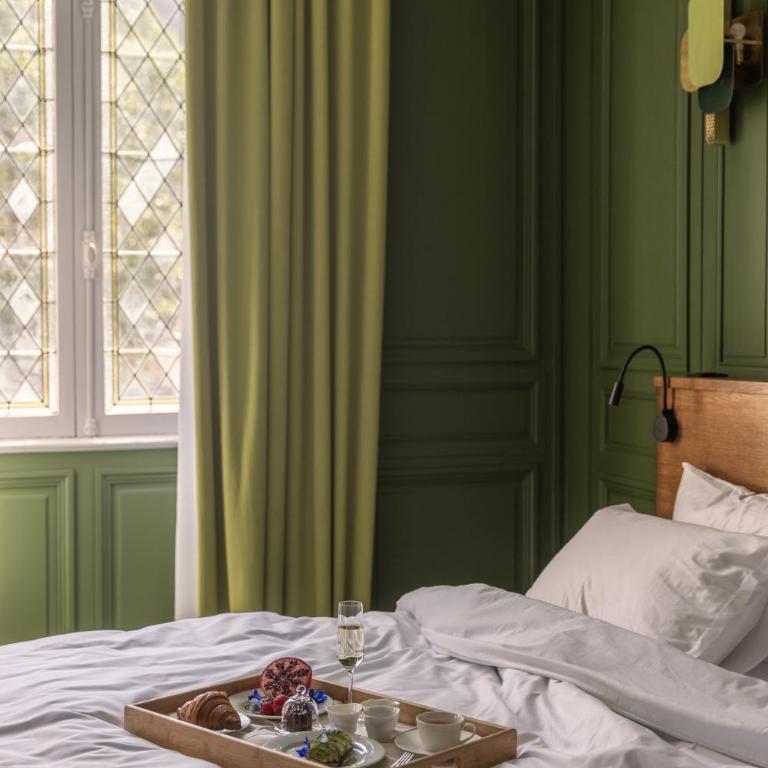 Hotel des Quinconces Bordeaux Centre - Chambre Lit King-Size - Vue sur Jardin - 3