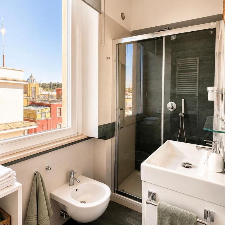 Occhiosuroma Boutique Rooftop Musei Vaticani - Appartamento con 1 Camera da Letto - 10