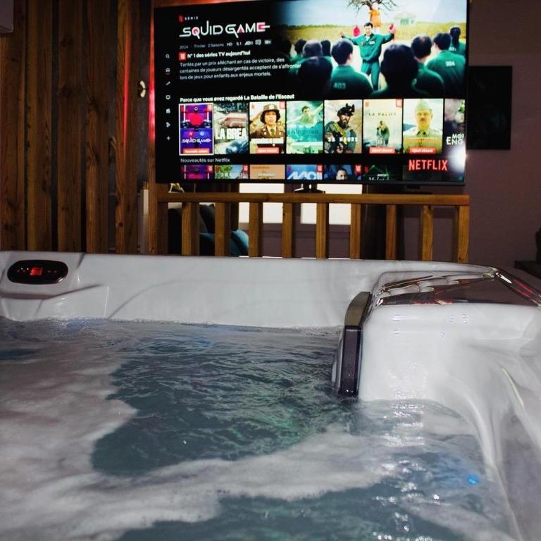 Spa des Sacres - Suite avec Jacuzzi Privatif - Haus mit 1 Schlafzimmer - 9
