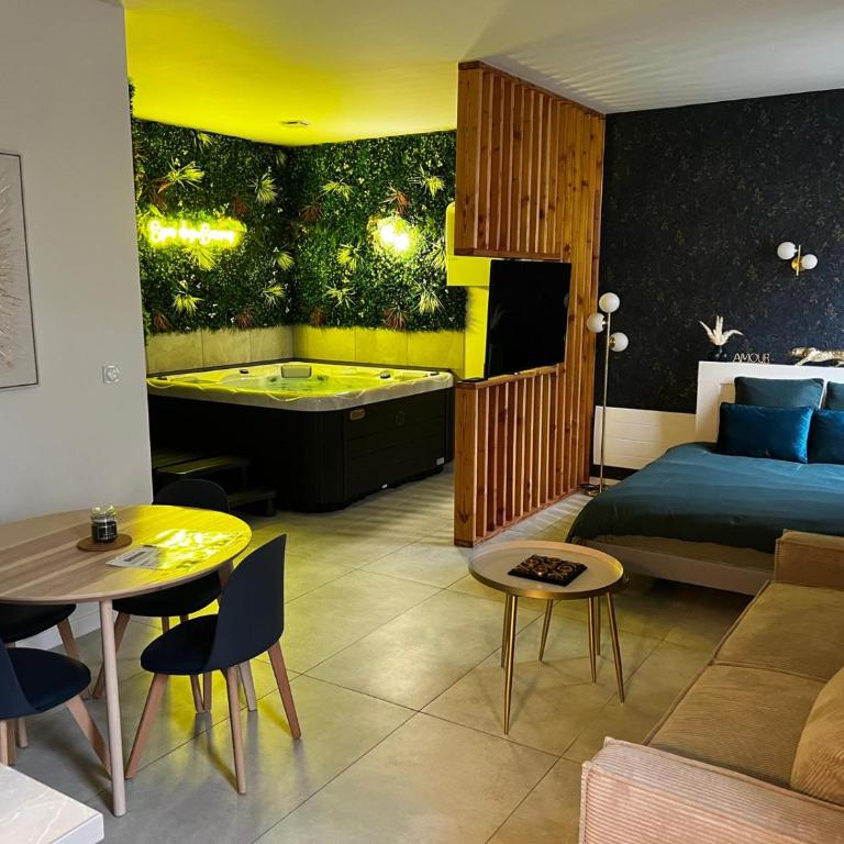 Spa des Sacres - Suite avec Jacuzzi Privatif - Haus mit 1 Schlafzimmer - 24