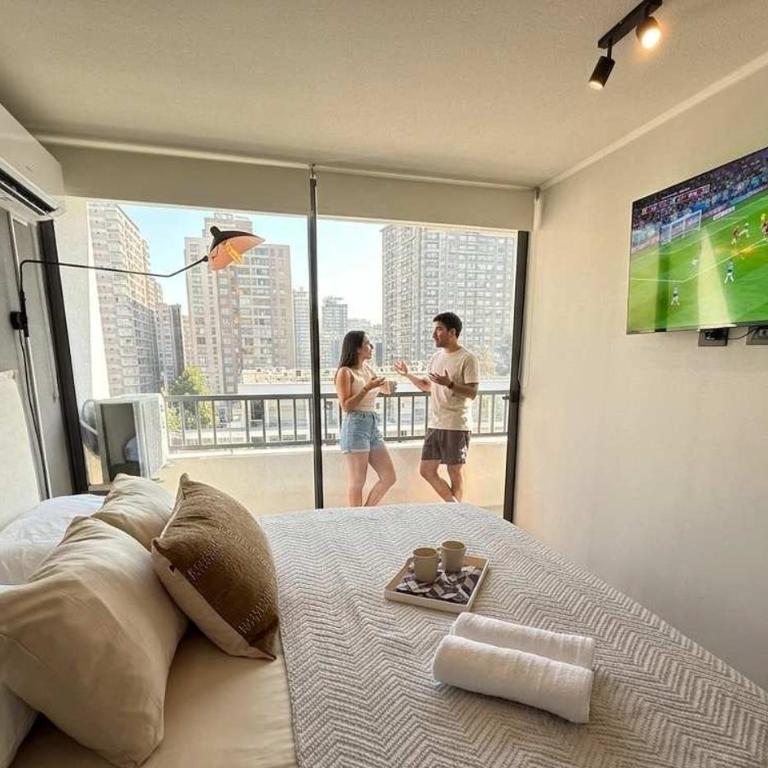 HOM l 1D1B WiFi Calefacción Lavandería Smart TV - Apartment - 1