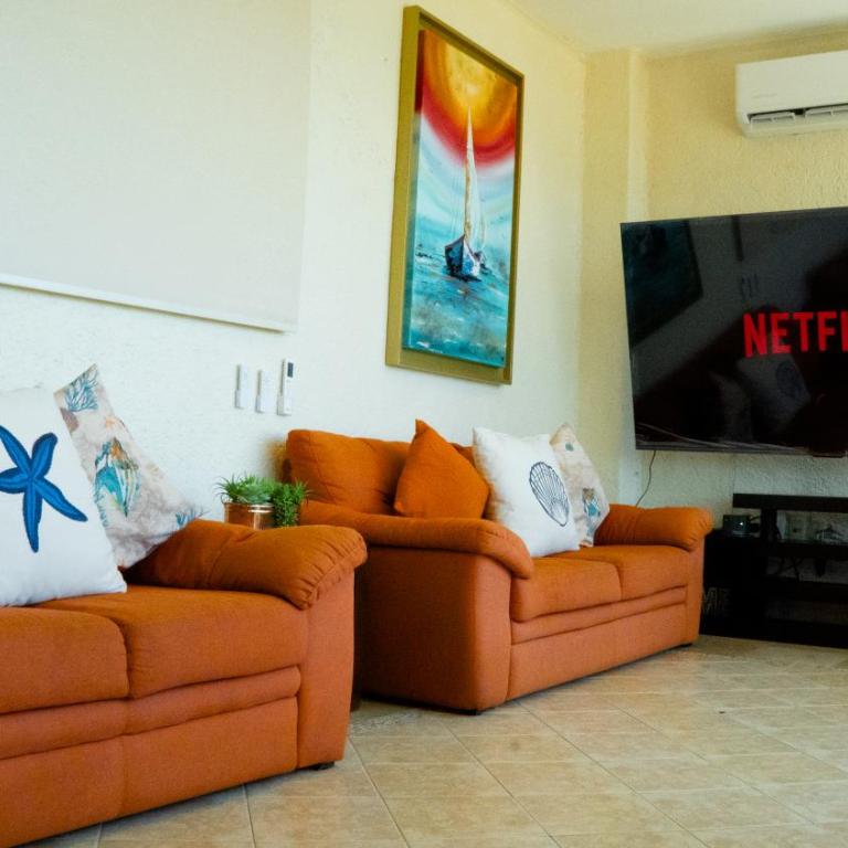 3 Atardeceres, Pet Friendly Vista al Mar en Brisas - Casa de 3 dormitorios - 55