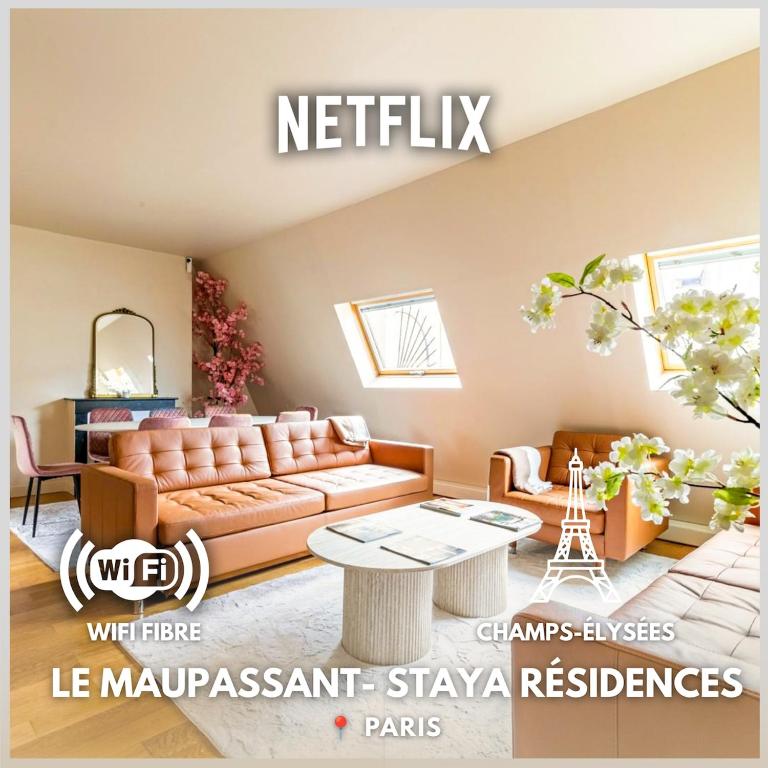 Le Maupassant Triangle d'Or Champs Élysées - Appartement - 3