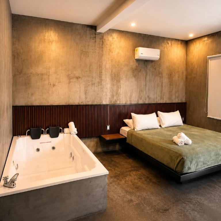 Eco Hotel La Colina Mirador Con aire acondicionado - Habitación Superior con cama extragrande - 4