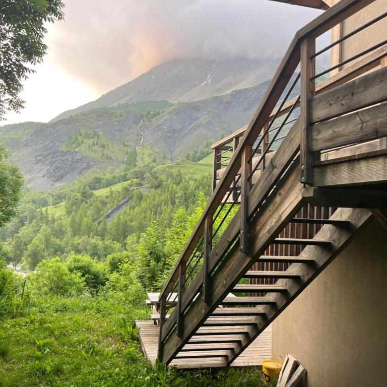 Chalet l'Ecrin, 6 pers, vue panoramique sur la Meije - Chalet - 28