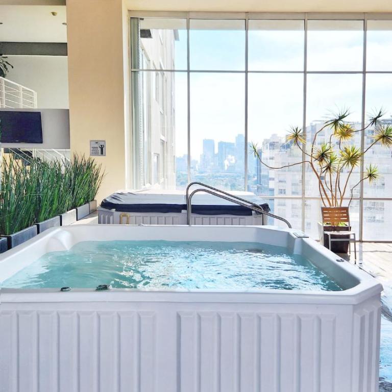 Skyline Views 2BR 2BA Pool Grill & Rooftop Polanco - Appartement 2 Chambres - 41