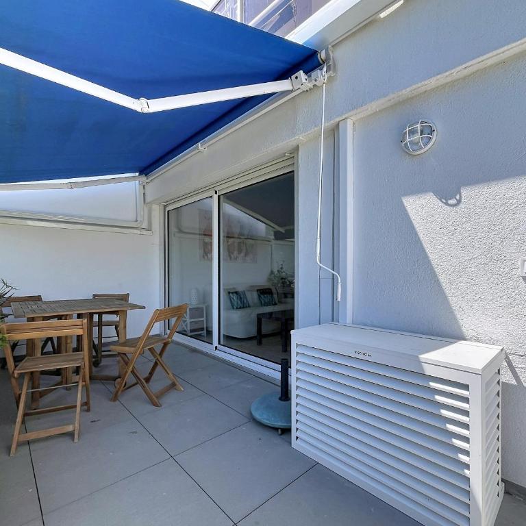Studio avec terrasse et climatisation, proche plage - Studio - 4