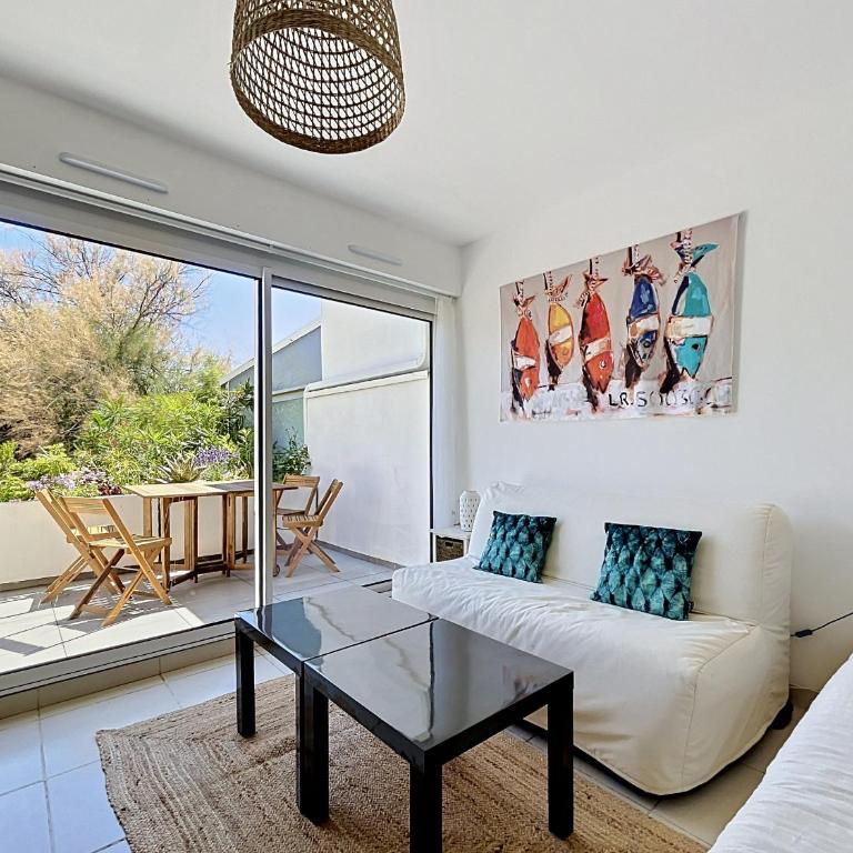 Studio avec terrasse et climatisation, proche plage - Studio - 7