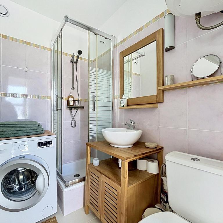 Studio avec terrasse et climatisation, proche plage - Studio - 10