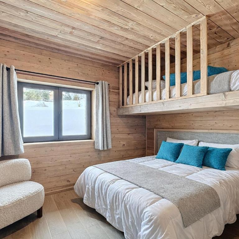 Chalet ski aux pieds vue panoramique - 14 pers. - Chalet 3 Chambres - 8