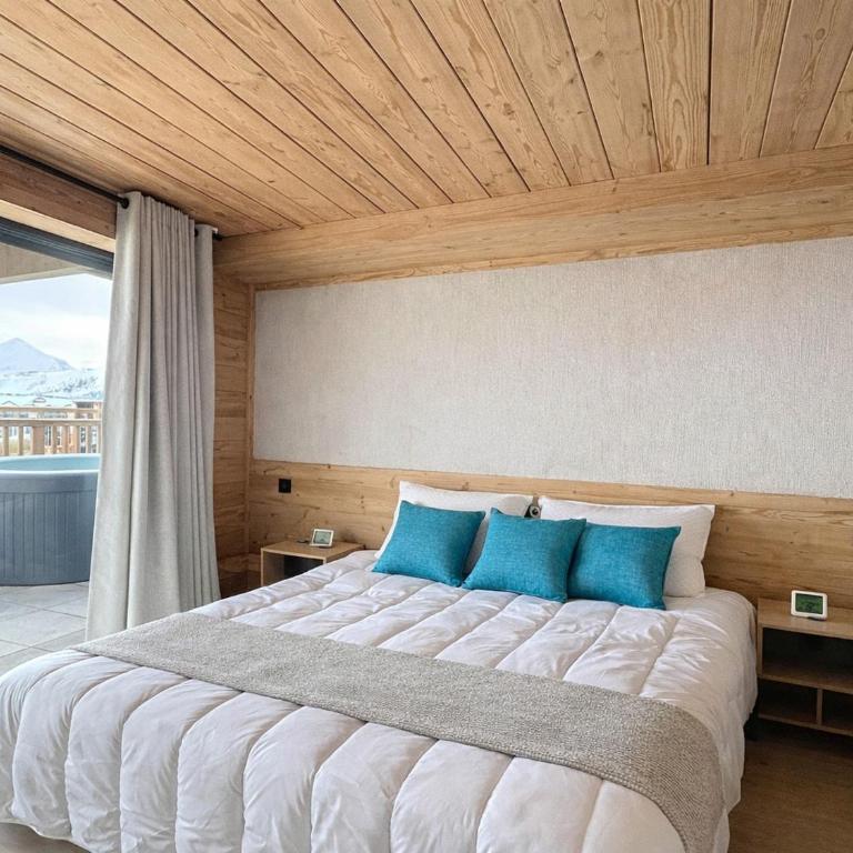 Chalet ski aux pieds vue panoramique - 14 pers. - Chalet 3 Chambres - 10