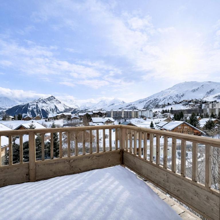 Chalet ski aux pieds vue panoramique - 14 pers. - Chalet 3 Chambres - 15