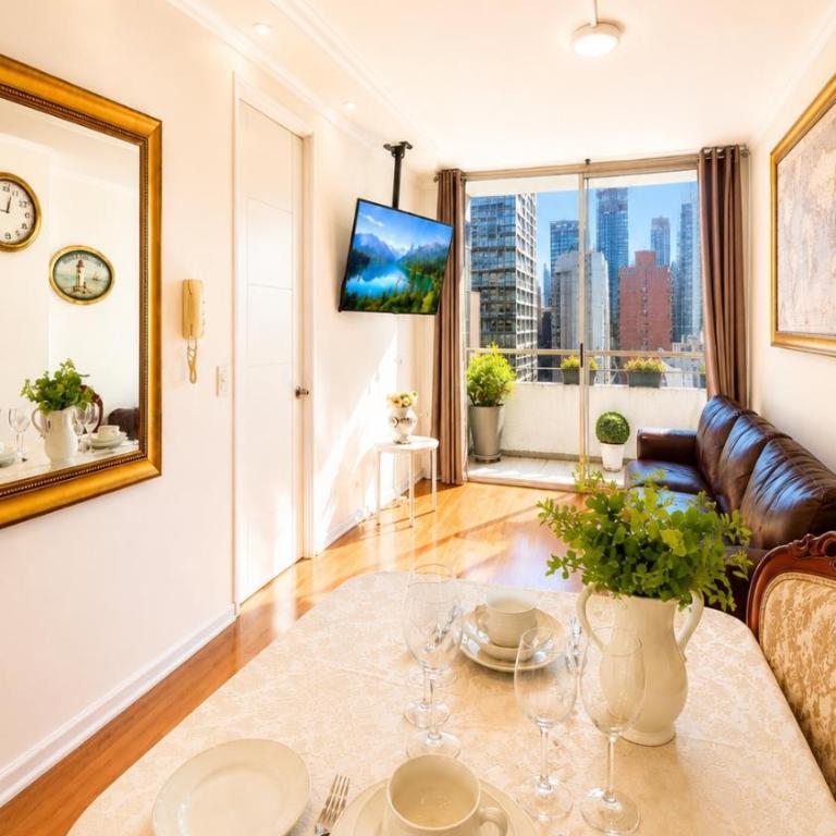 A4 Dpto Metro Santa Lucía UC cerca Providencia - One-Bedroom Apartment - 16