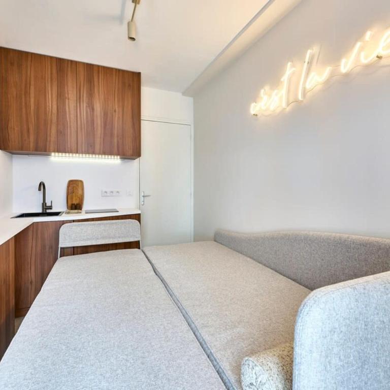 La Villette 19e Studio design & lumineux géré par Mey Agency - Appartement 1 Chambre - 2